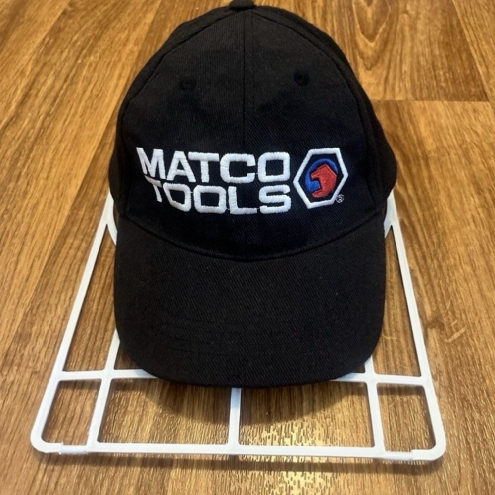 Matco Tools‎ Trucker Hat Cap Adjustable One Size Black Cotton